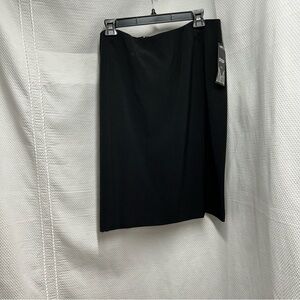 Peter Nygard Black Pencil Skirt Knee-Length Work‎